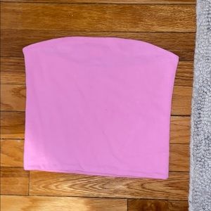 Pink Brandy Melville Tube Top